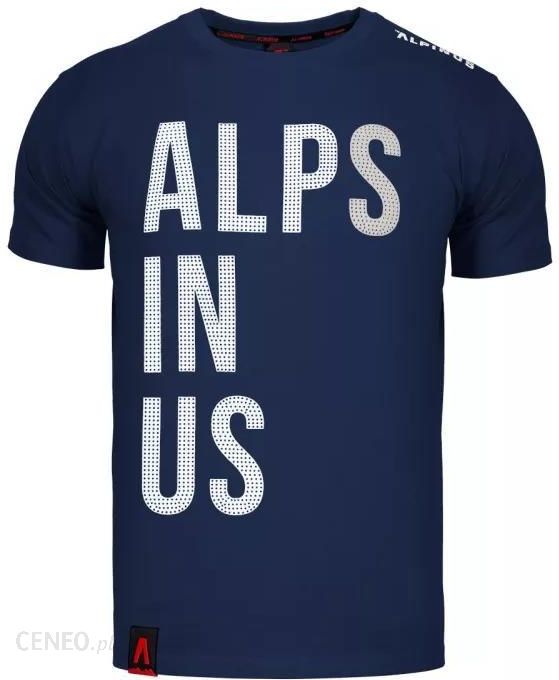 T-shirt z krótkim rękawem Alps In Us Alpinus Granatowy S