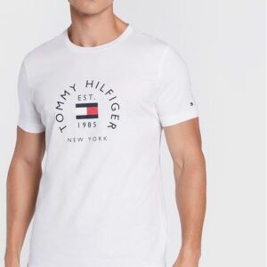 Tommy Hilfiger T-Shirt MW0MW27909 Biały Slim Fit