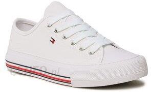 Trampki Tommy Hilfiger - Low Cut Lace-Up Sneaker T3A9-32677-0890 S White 100