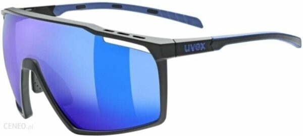 Uvex Okulary Sportowe Mtn Perform Czarno Niebieskie Mir. Niebieski
